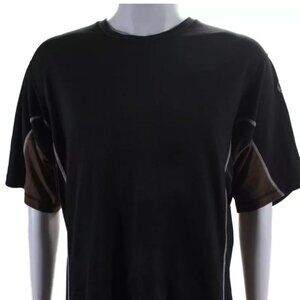 $500 Authentic LULULEMON Made in CANADA Men's Colorblock Black T-Shirt Sz.XL